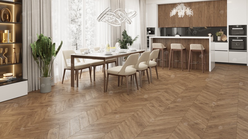 SPC плитка Alpine Floor Chevron ECO 18-10