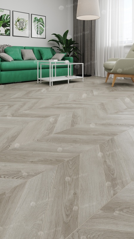 SPC плитка Alpine Floor Chevron ECO 18-1