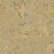 Плавающее пробковое напольное покрытие Леон крем 