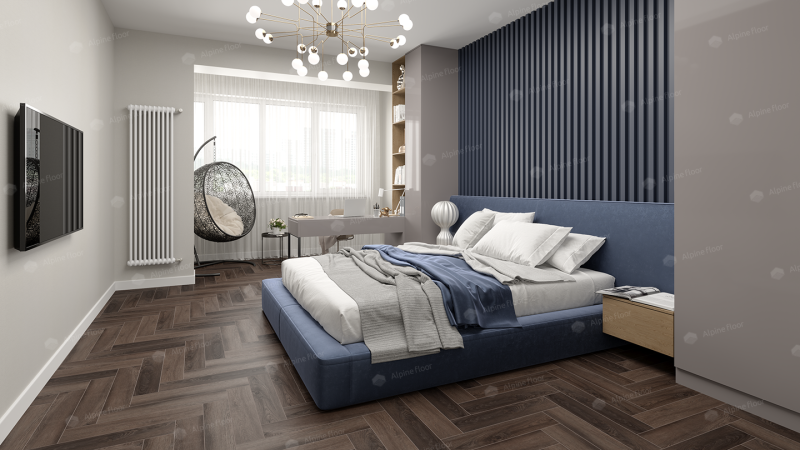 ПВХ плитка Alpine Floor Parquet LVT  ECO 16-16