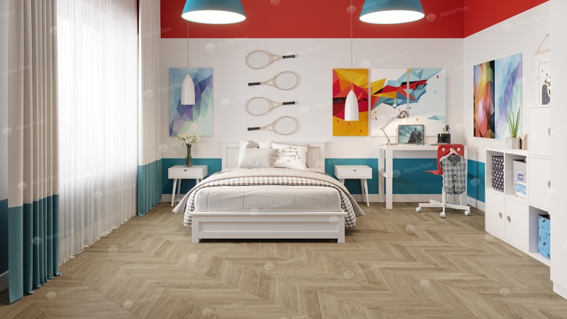 SPC плитка Alpine Floor Chevron ECO 18-2