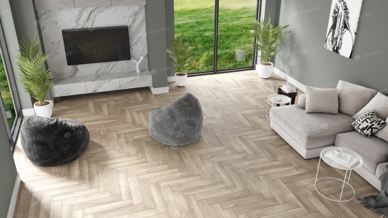 ПВХ плитка Alpine Floor Parquet LVT  ECO 16-05